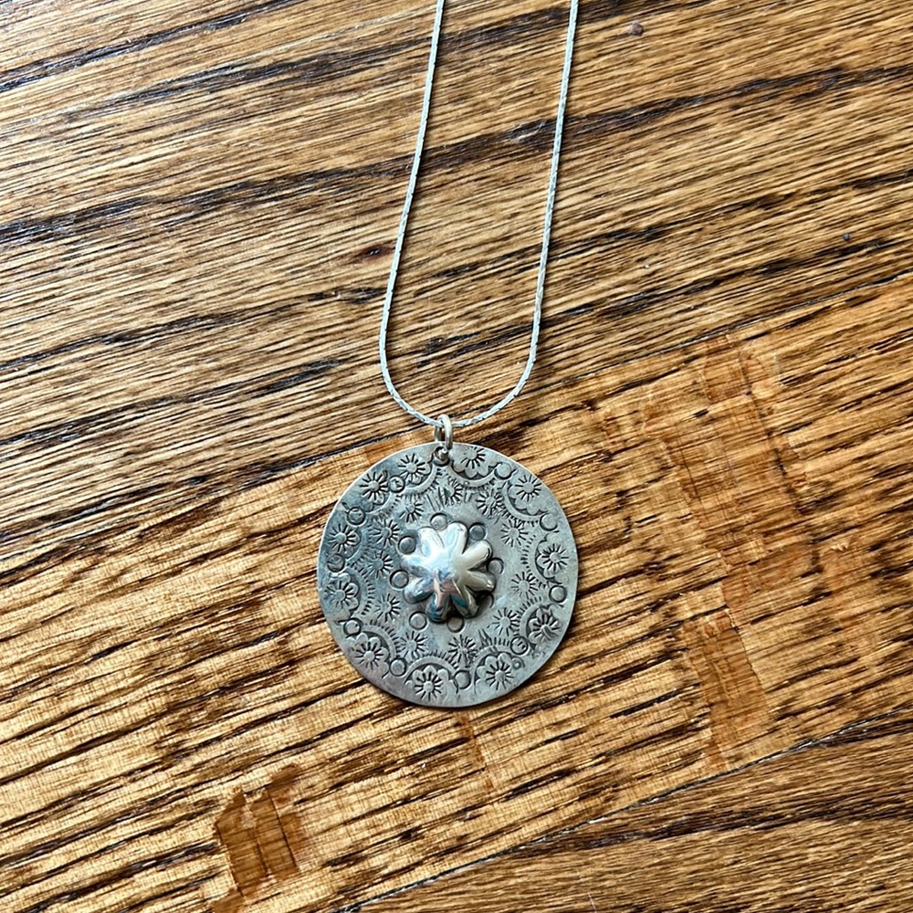 Silverware Sterling Silver Necklace